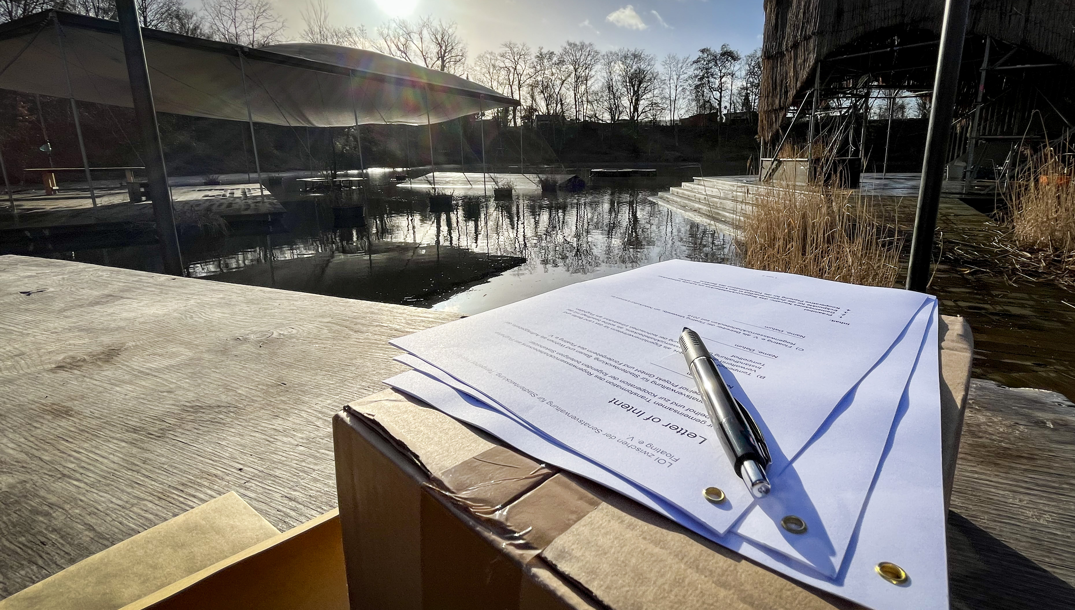 Floating University Berlin. Foto: Sebastian Schultz